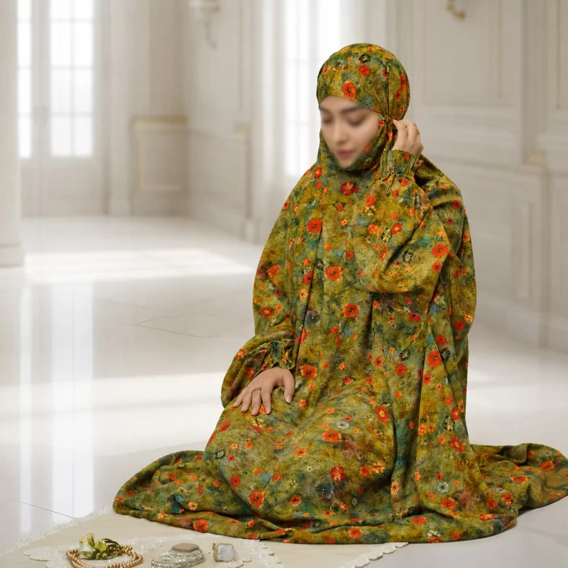 چادر نماز آستین دار کد 16700