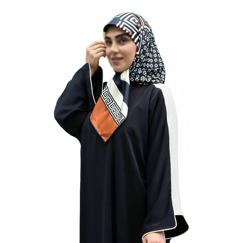 مانتو عبایی مشکی طرح مهوا