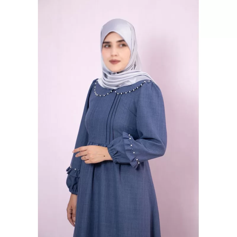 پیراهن زنانه شانتون طرح تینا 1