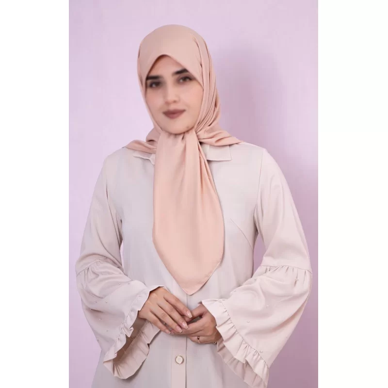 پیراهن زنانه مروارید دوزی طرح پنکیکی