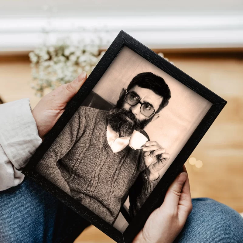 انگشتر نقره مردانه مدل سیترین رکاب اسپرت