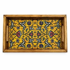 سینی چوب روس و رزین کد 3