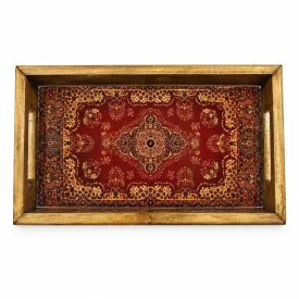 سینی چوب روس و رزین کد 2