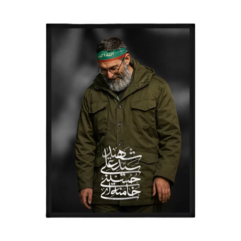 تابلو نوری (بک لایت) طرح الله اکبر