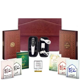 قلم قرآنی هوشمند معراج 64 گیگ بلوتوث دار بسته حفظ قرآن