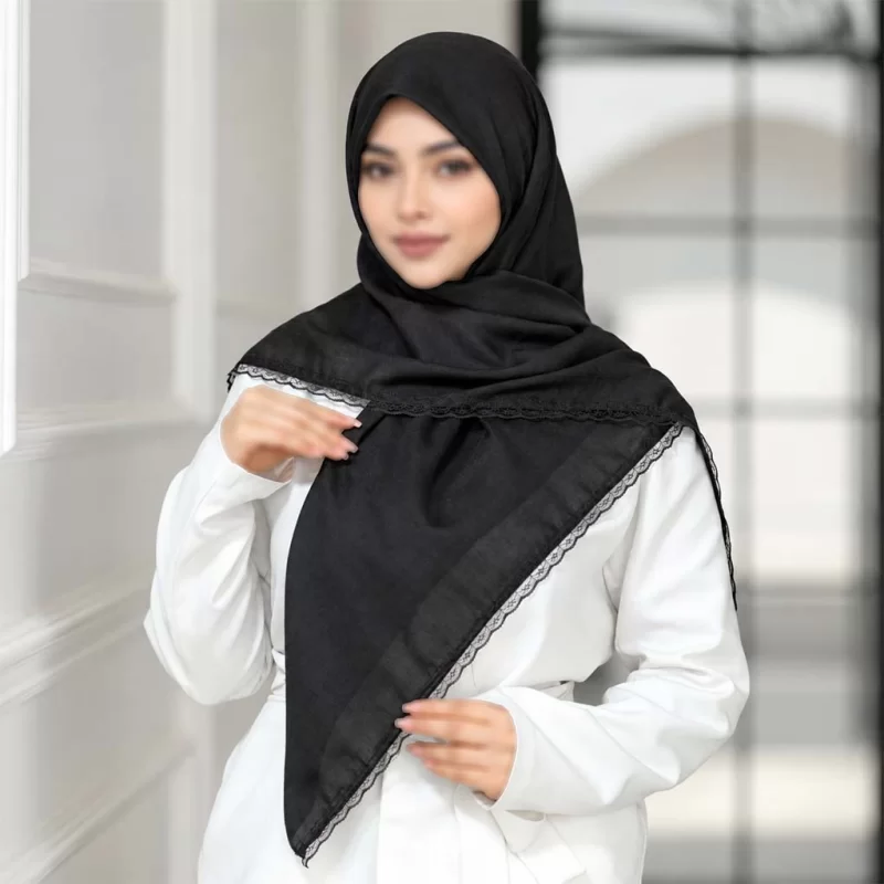 روسری رنگی طرح دار کد 16572