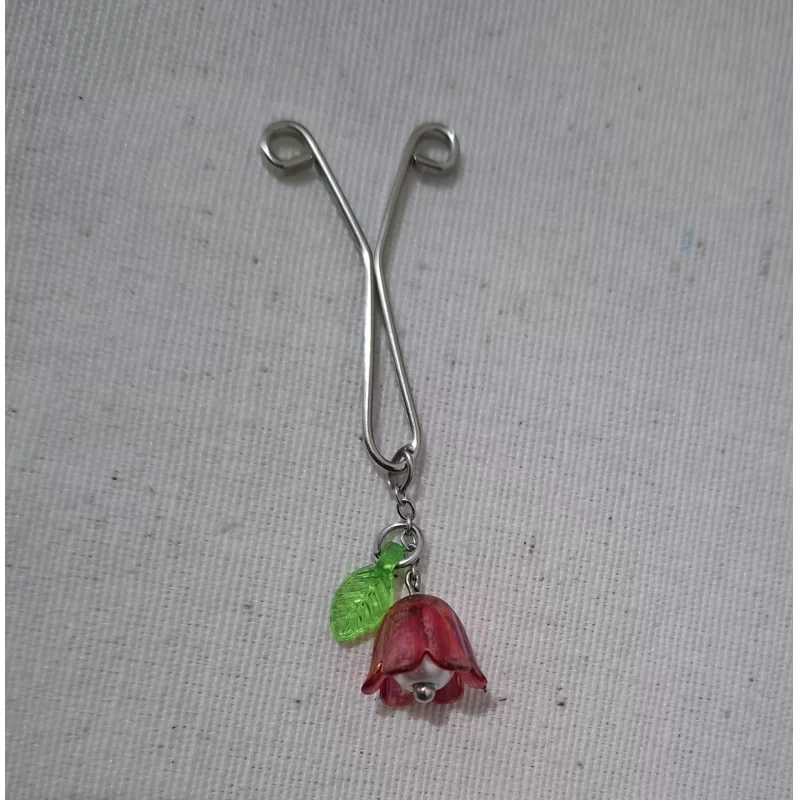 گیره روسری طرح  لاله واژگون