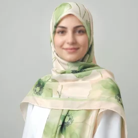 روسری گلدار طرح ریحان