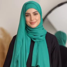 هدشال سبزآبی طرح ساده