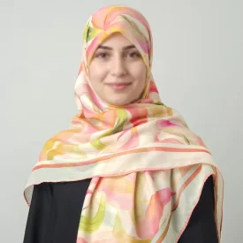 روسری طرحدار رؤیا صبح پاییزی