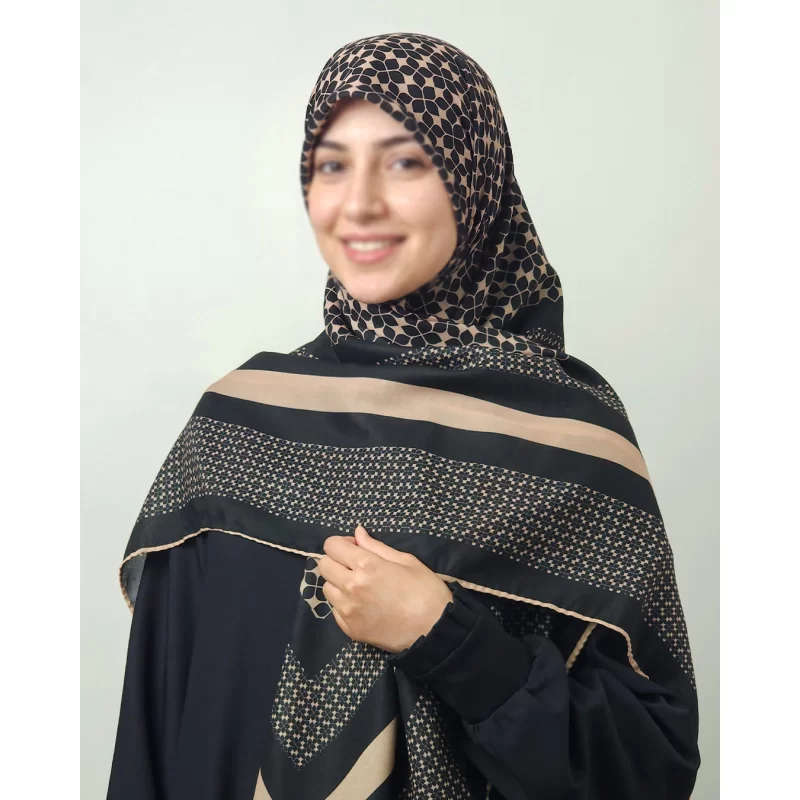 روسری مشکات مشکی