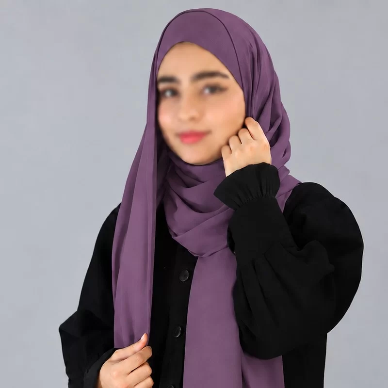 هدشال بنفش ساده