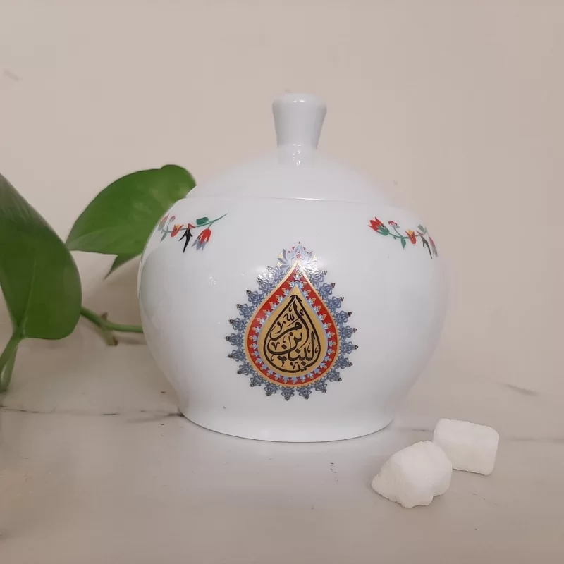 قندان چینی تقدیس ذکر حضرت ام البنین ع