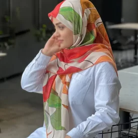 روسری نخ طرح رونیا