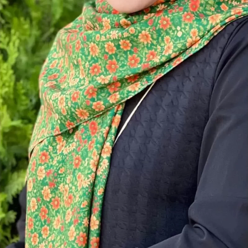 روسری نخ طرح نارین