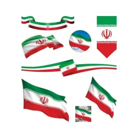 برچسب گوشی موبایل طرح پرچم ایران