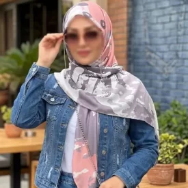روسری نخ طرح کژال