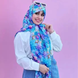 روسری نخ طرح بارلین