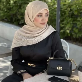 روسری نخ طرح ندا کرم