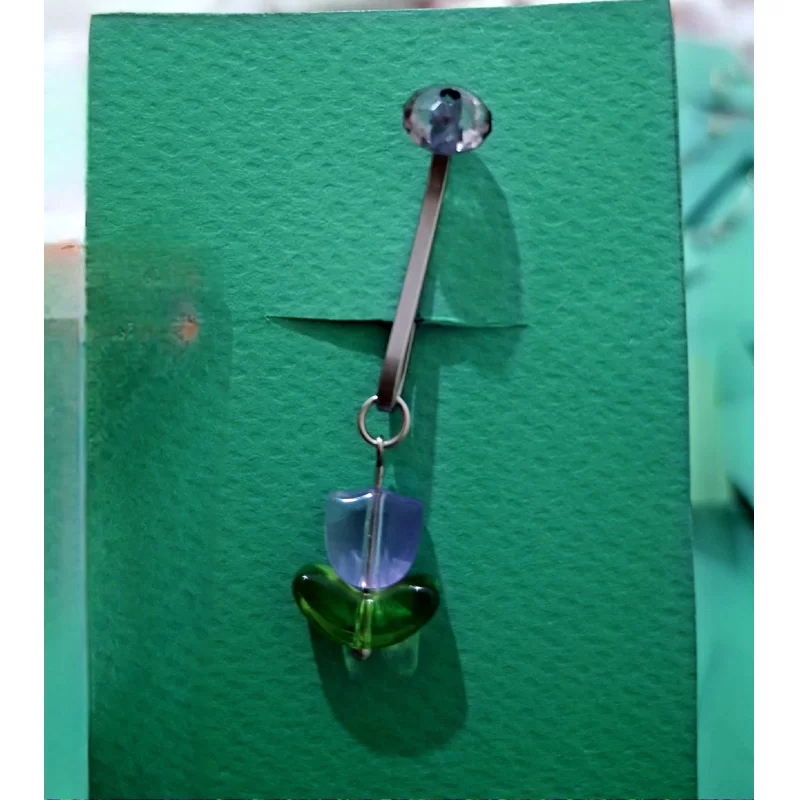 گیره روسری دخترانه طرح لاله