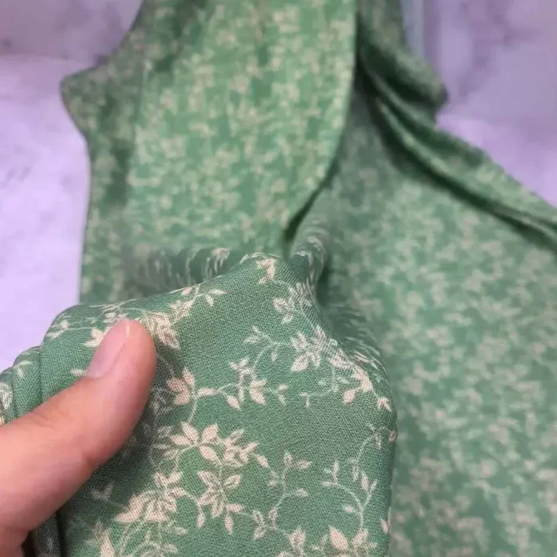 روسری نخ طرح سوگند سبز