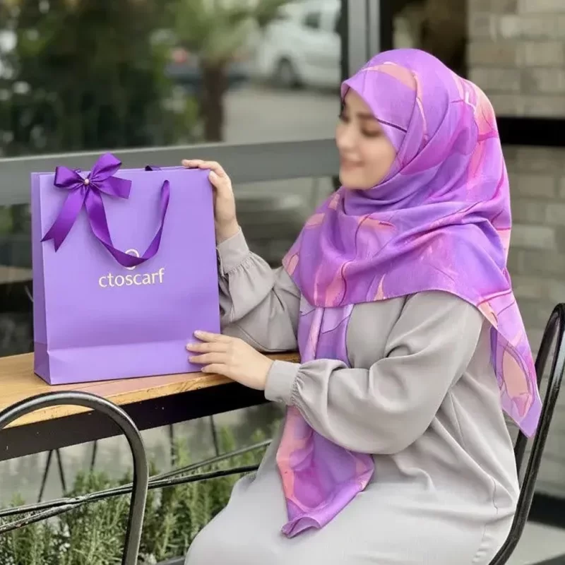 روسری نخ طرح دلناز یاسی