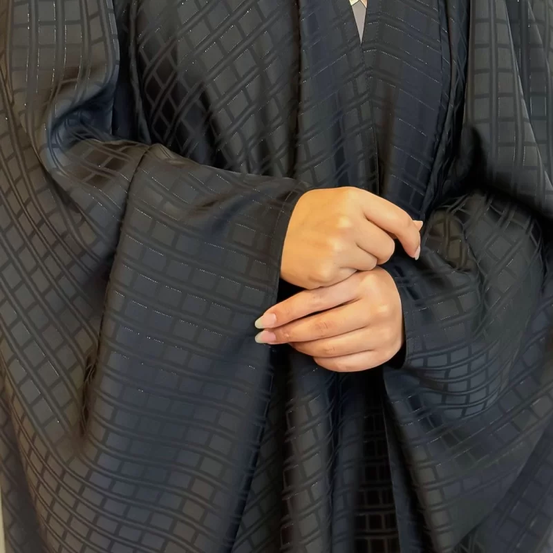 چادر مشکی عربی طرح دار کد 2