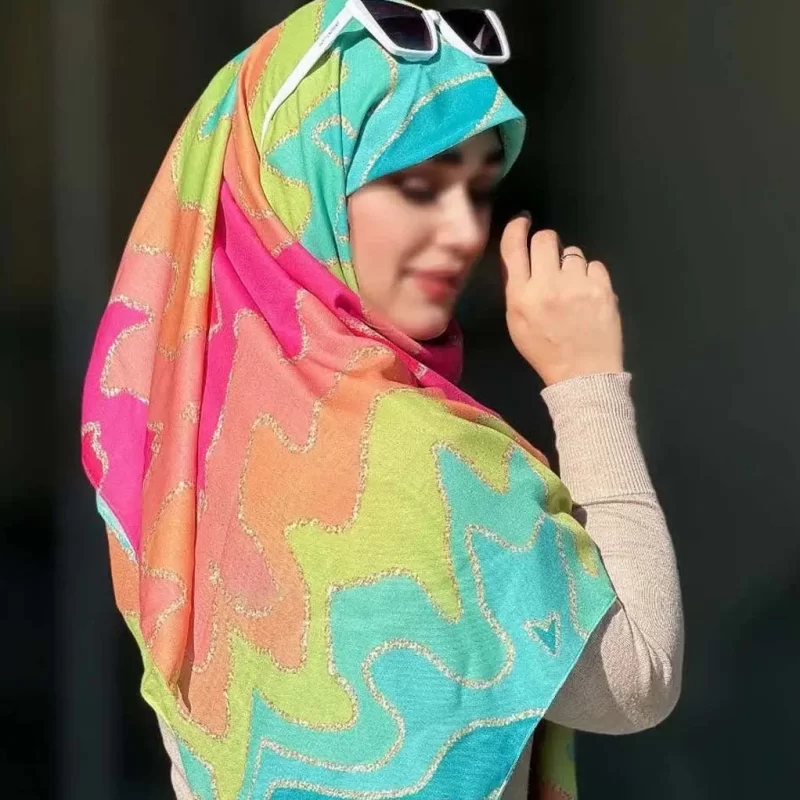 روسری نخ طرح درسا