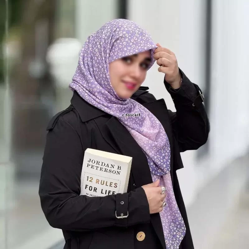 روسری نخ طرح صوفیا یاسی