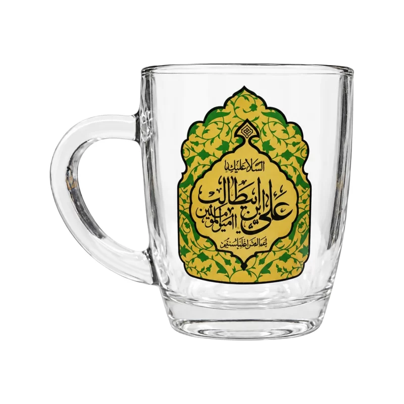 ماگ دسته دار دوطرفه طرح امام علی و حضرت زهرا