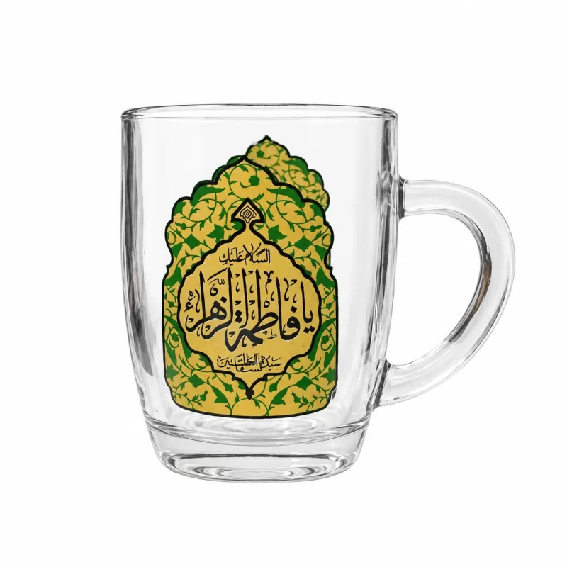 ماگ دسته دار دوطرفه طرح امام علی و حضرت زهرا