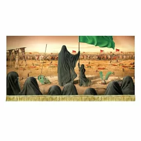 کتیبه مخمل نقاشی تل زینبیه(س)