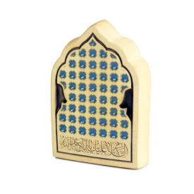 مهر نماز پخته شده ساجد طرح ضریح حرم امام حسین (ع)