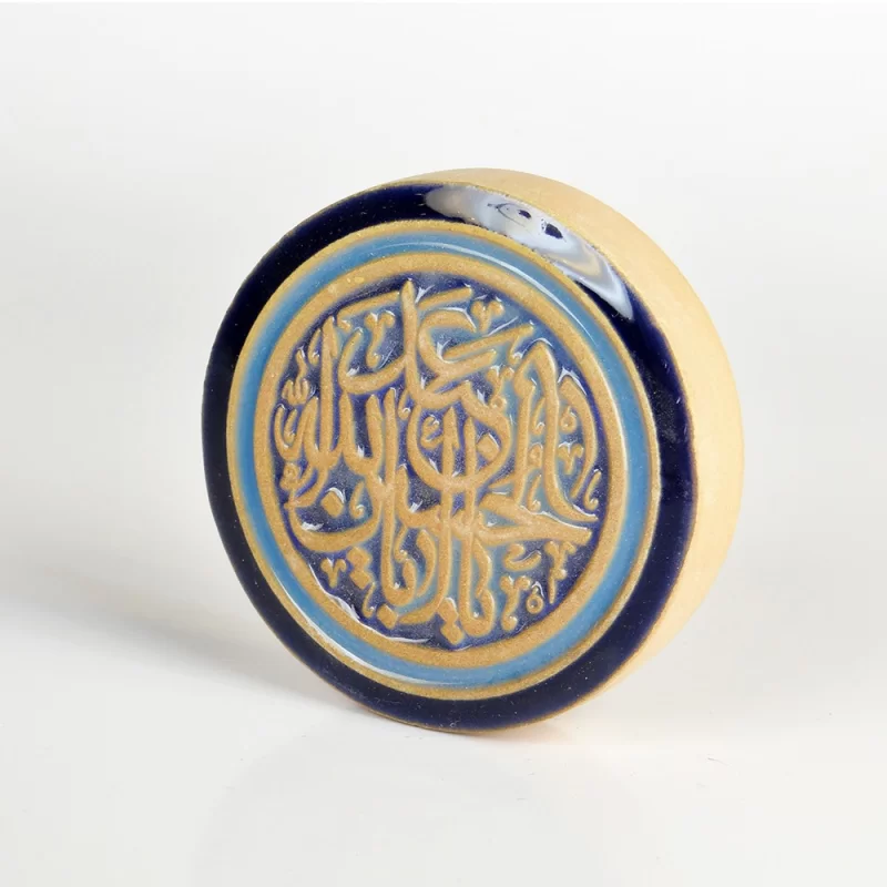 مهر نماز پخته شده ساجد طرح ابا عبدالله حسین (ع)