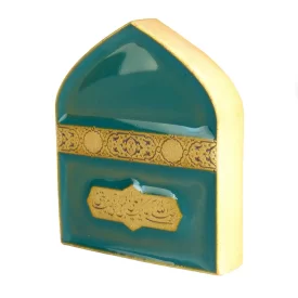 مهر نماز پخته شده ساجد طرح گنبد امام رضا (ع)