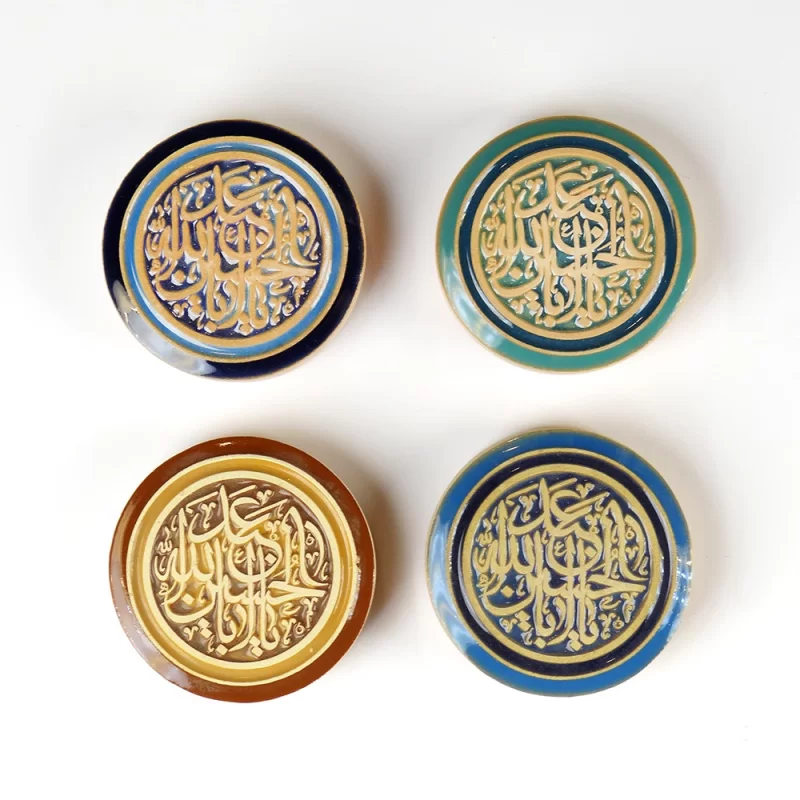 مهر نماز پخته شده ساجد طرح ابا عبدالله حسین (ع)