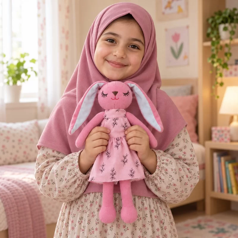 عروسک خرگوش گوش‌ دراز طرح 3