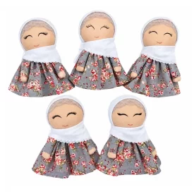 عروسک مدل فرشته خانم - بسته 5 عددی