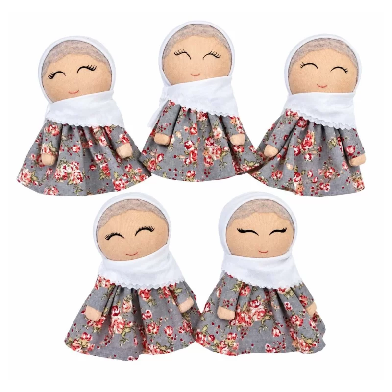 عروسک مدل فرشته خانم - بسته 5 عددی