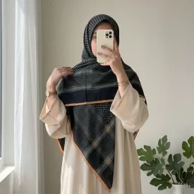 روسری نخی طرح چفیه یشمی قواره 140