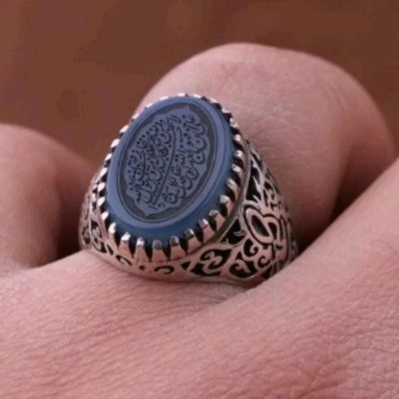 انگشتر نقره مردانه مدل متفرقه