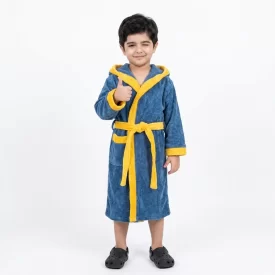 حوله تنپوش پسرانه رنگ زرد خرجکار آبی