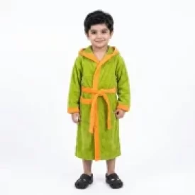 حوله تنپوش پسرانه رنگ سبز خرجکار نارنجی