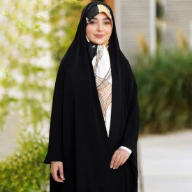 چادر مشکی دانشجویی مدل ساده