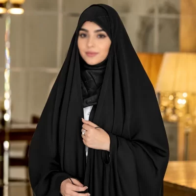 چادر مشکی مدل جده عربی