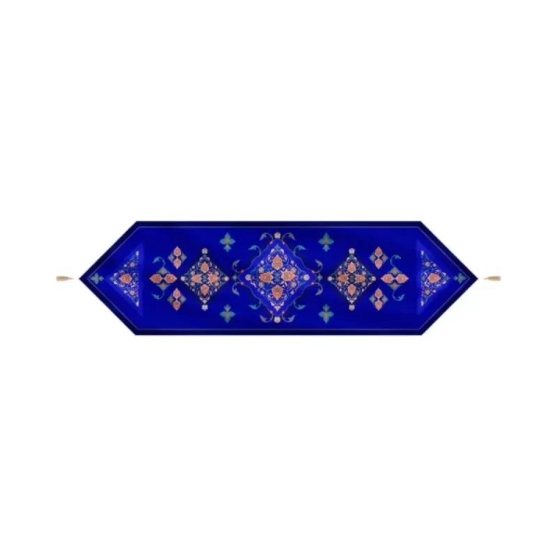 رانر پایین مثلثی مخمل مستور کد 60273