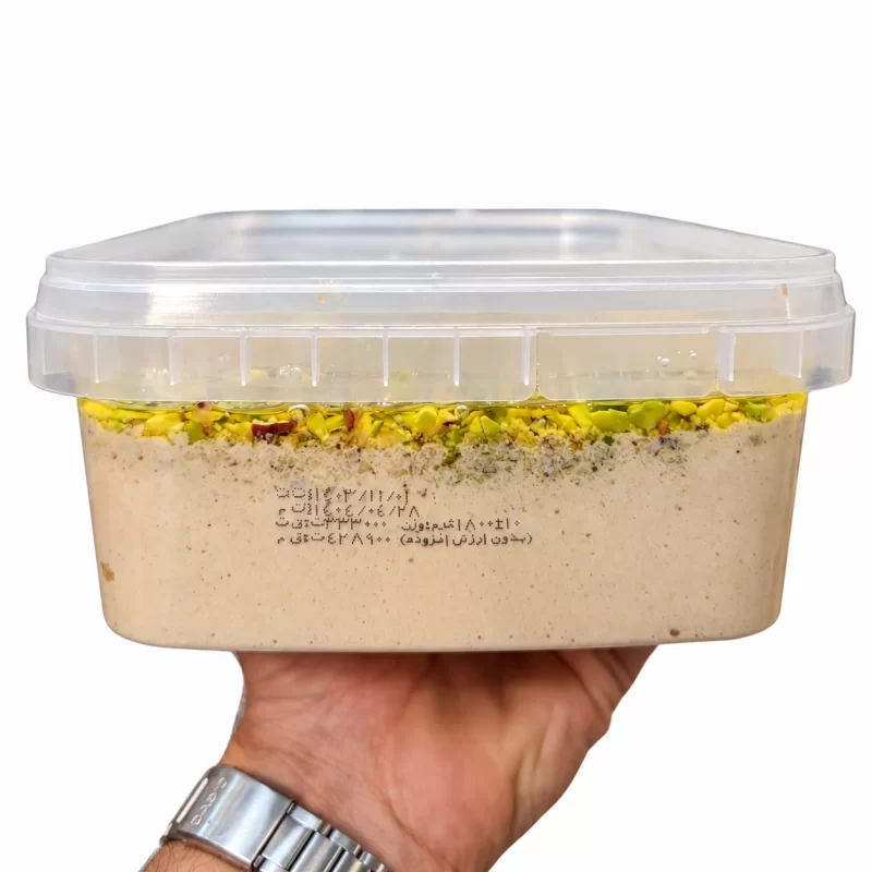 حلوا ارده پسته ای ممتاز شابلی - 1800 گرم