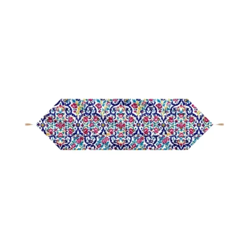 رانر پایین مثلثی مخمل شمین کد 60266