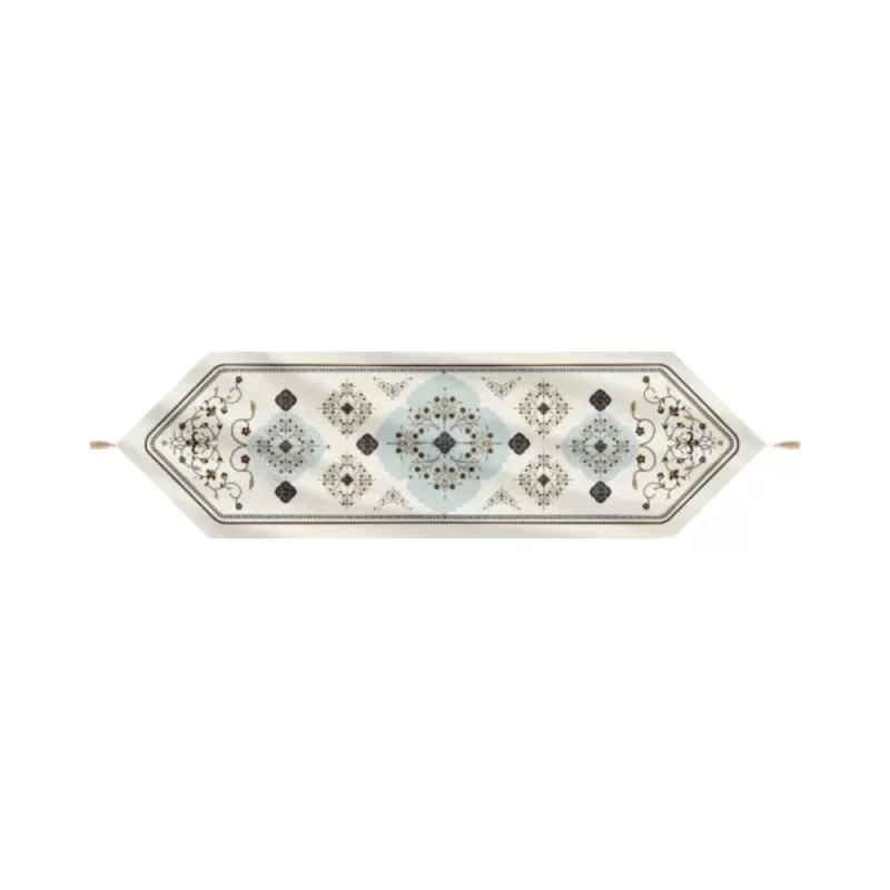 رانر پایین مثلثی مخمل رضوان کد 60265