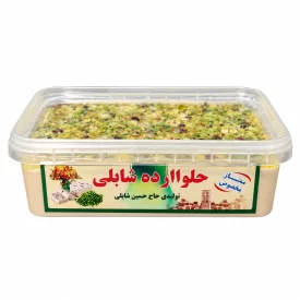 حلوا ارده پسته ای ممتاز شابلی - 800 گرم